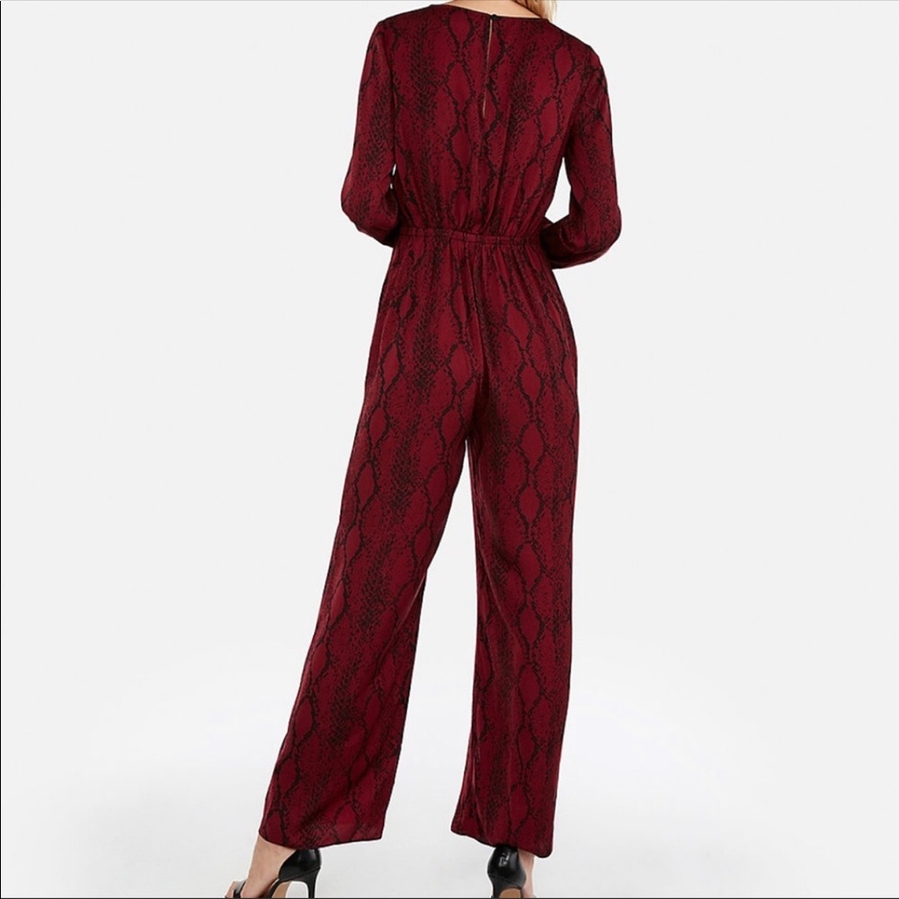 Express Snake Print Jumpsiit - image 3